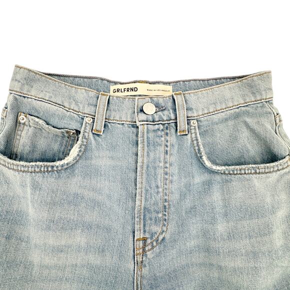 GRLFRND Brooklyn High Rise Loose Straight in Miracle Mile 25 - Picture 11 of 13